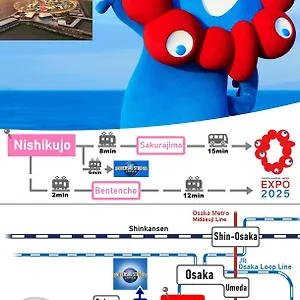 （日本中から大阪いらっしゃい２０２２）usjまで2駅 懐かしファミコンでスーパーマリオと過ごすお部屋 In Sakura アパート 大阪市